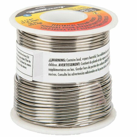 Forney Solder, Electrical Repair, Rosin Core, 1/16 in, 16 Ounce 61455